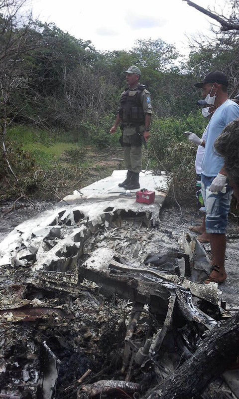 Avião de pequeno porte cai na localidade Lajeiro Branco em Assunção do Piauí - Imagem 2