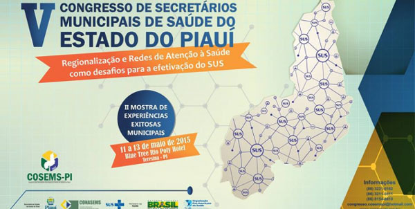 Município é representado no V Congresso de Secretários Municipais de Saúde - Imagem 1