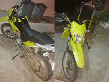 Moto furtada na zona rural de SMT é localizada no estado do Ceará
