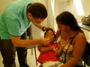 Município realizou 'Dia D' de vacinação contra o sarampo e a pólio