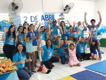 NASF realiza ação no Dia Mundial da Conscientização do Autismo