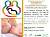 Saúde realizará atividades na Semana Mundial do Aleitamento Materno