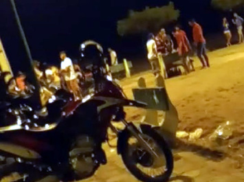 Vídeo mostra jovens aglomerados em frente ao estádio de São Miguel do Tapuio