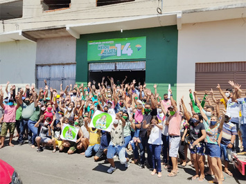Neide Alves inaugura comitê de campanha em São Miguel do Tapuio