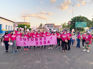 Município de SMT apoia Outubro Rosa com Caminhada e Futebol Feminino