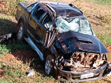 Filha de Vereador sofre acidente de carro na zona rural de São Miguel do Tapuio