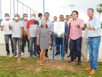 Prefeito Pompilím entrega obras na região do Mendes, zona rural de São Miguel do Tapuio