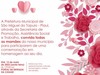 Prefeitura São Miguel do Tapuio realizará festa em comemoração ao Dia das Mães