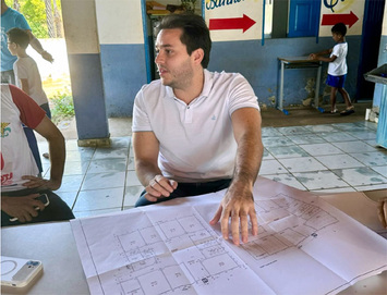 Prefeito de SMT anuncia construção de nova escola na comunidade Buritizinho