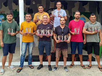 Equipe Tapuio Shooting brilha em torneio de tiro esportivo realizado no Ceará