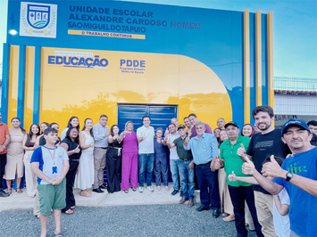 Prefeitura de SMT entrega escola revitalizada com padrão de excelência na Comunidade Coqueiro